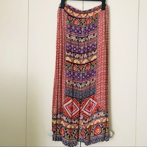 Angie Floral Maxi Skirt